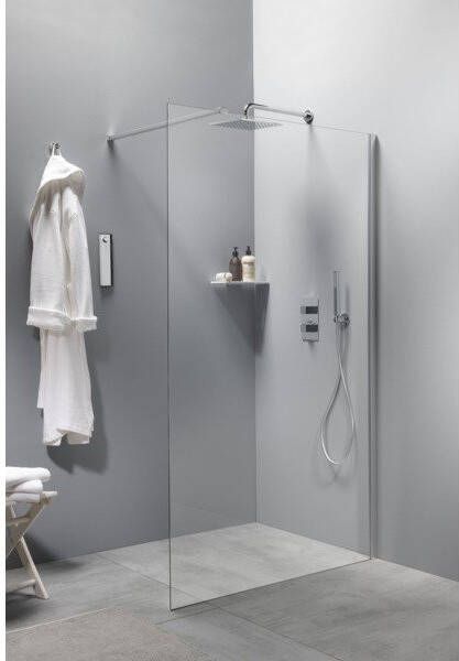 Boss & Wessing Inloopdouche BWS Free Time 100x200 cm Timeless Coating Chroom