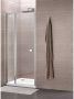 Royal Plaza Hendra draaideur 90x195cm met vast paneel chroom profiel helder glas met Clean coating 55848 - Thumbnail 1