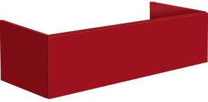 Sub 148 onderkast 110x45x30cm met 1 lade robijn rood robijn rood