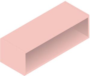 Royal Plaza Intent open onderkast 40x45x30cm licht roze