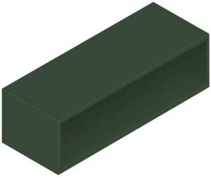 Sub 148 open onderkast 80x45x30cm diep groen diep groen