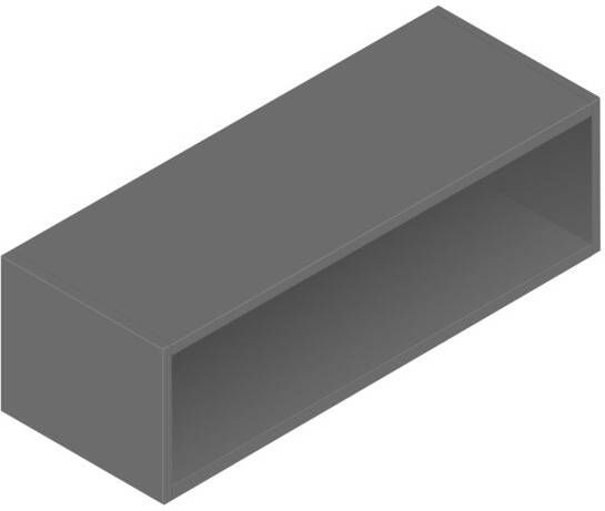 Royal Plaza Intent open onderkast 80x45x30cm licht grijs