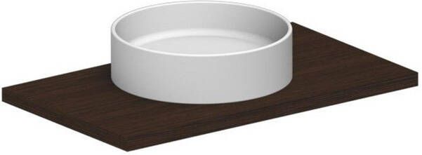 Royal Plaza Latona opzetwastafel rond 45cm zonder kraangat wit 39487