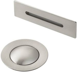 Royal Plaza Merlot kleurset voor afvoer overloop bad geborsteld 83261