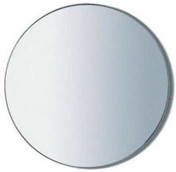 Royal Plaza Merlot spiegel 55x55cm zonder verlichting rond Glas Zilver 1305998