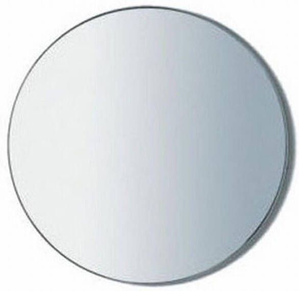 Royal Plaza Merlot spiegel 35x35cm zonder verlichting rond Glas Zilver 1305994