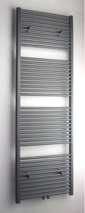 Royal Plaza Sorbus r radiator 50x180 n41 666w recht met midden aansluiting grijs metallic 57263