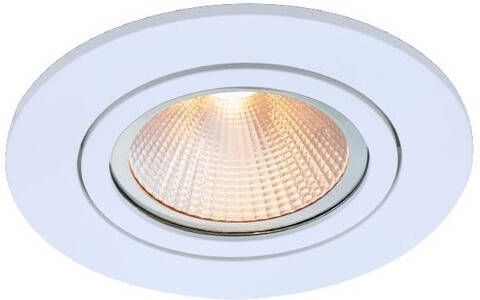 Royal Plaza Ticino inbouwspot rond 8 2cm 5 5W 2200-2800K+lampje wit