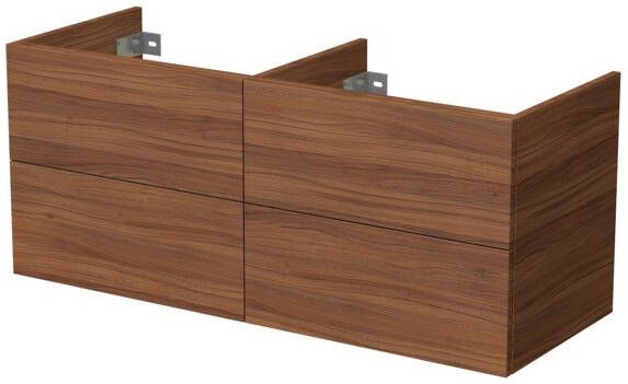 Sub Duravit Ketho wastafelonderkast met 2 lades 100x48x45 5 cm voor D Code wastafel 034210 mat grafiet