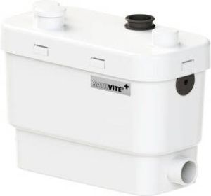 SANIBROYEUR Sanivite Silence+ vuilwaterpomp opvoerhoogte 5m verticaal 50m horizontaal 4x DN 40 1x DN32 hxbxd