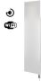 Sanicare Elektrische Design Radiator Denso 180x40cm Mat wit wifi thermostaat chroom (linksonder) HRLWC401800 W - Thumbnail 2