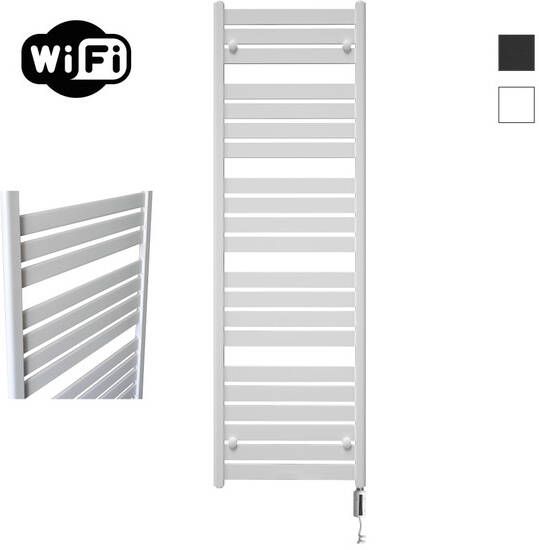 Sanicare HVW Moda electrische WifiRadiator 160x60cm mat wit met thermostaat wit rechtsonder HRDWW 601600 W