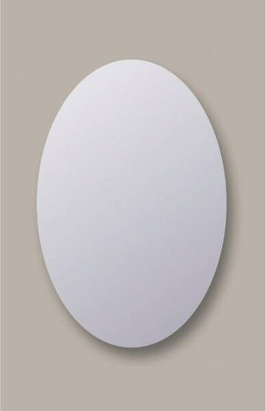 Sanicare Spiegel Ovaal Q-Mirrors 140x90 cm PP Geslepen Incl. Ophanging