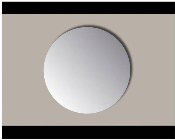 Sanicare Q-mirrors spiegel rond 70 cm zonder omlijsting PP geslepen SR.700