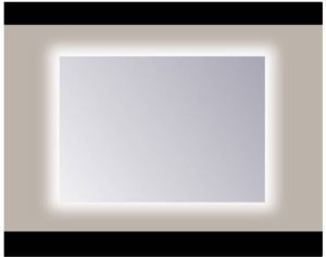 Sanicare Q-mirrors spiegel zonder omlijsting PP geslepen 65 cm rondom Ambiance cool White leds LCA.60065