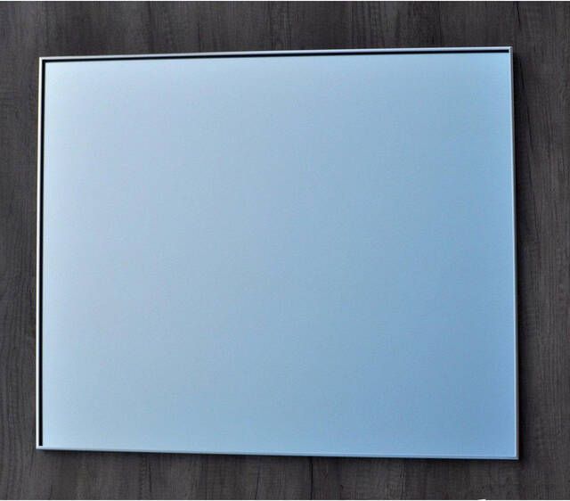 Sanicare Qmirrors Spiegel met omlijsting chroom 80x65x2cm ST.70080C