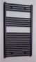 Sanicare recht designradiator 111.8x60cm zwart mat HRA601118A - Thumbnail 1
