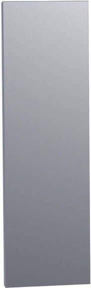 Saniclass Alu Spiegel 25x80cm zonder verlichting rechthoek aluminium 3878