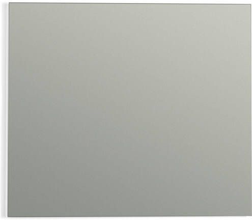 Saniclass Alu Spiegel 80x70cm zonder verlichting rechthoek aluminium 38722-70