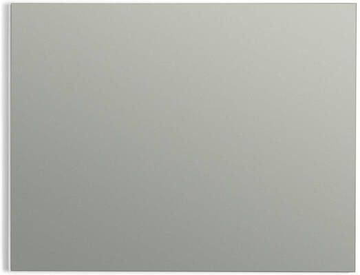 Saniclass Alu Spiegel 90x65cm zonder verlichting rechthoek aluminium 3873-70