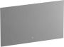 BRAUER Ambiance Spiegel 120x70cm verlichting rechthoek Zilver SP-AMB120 - Thumbnail 1
