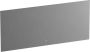 BRAUER Ambiance spiegel 160x70cm met verlichting rechthoek Zilver SP-AMB160 - Thumbnail 1