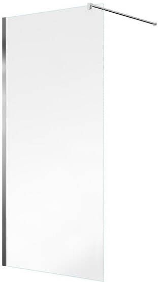 Saniclass Bellini Inloopdouche 140x200cm helder glas chroom WR140-C C