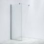 Brauer Inloopdouche Bellini 80x200cm Helder Glas Chroom Incl. Stabilisatiestang Bevestigingsmaterialen - Thumbnail 1