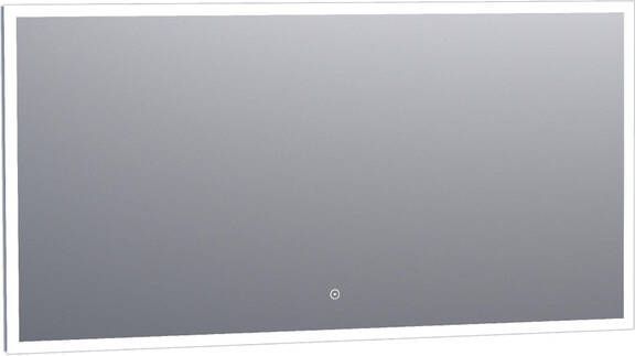 Saniclass Edge spiegel 140x70cm inclusief dimbare LED verlichting met touchscreen schakelaar- LICHT BESCHADIGD OUTLET 3895s