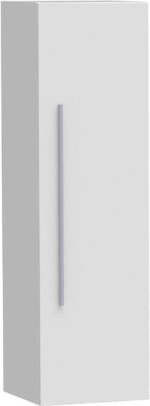 Saniclass EX Badkamerkast 120x35x35cm 1 links- rechtsdraaiende deur zonder greep MDF hoogglans wit 7312