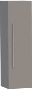 Saniclass EX badkamerkast 120x35x35cm met 1 links- en rechtsdraaiende deur zonder greep MDF mat Taupe 7022