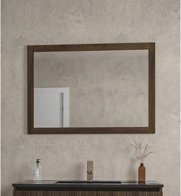 Saniclass Holz Spiegel 100x70cm donker eiken SW773971