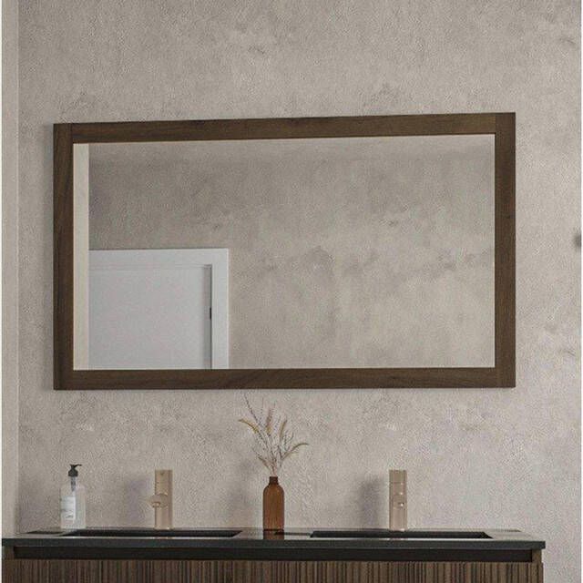 Saniclass Holz Spiegel 120x70cm donker eiken SW773974