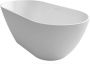 Riho Solid Surface vrijstaand bad met 2 ligzijdes 170x80cm mat wit solid surface - Thumbnail 2