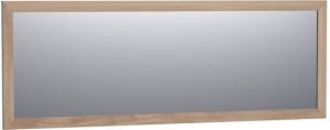 Saniclass Massief Eiken spiegel 200x70cm zonder verlichting rechthoek Smoked oak 30099SOG