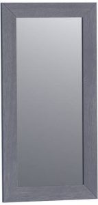 Saniclass Massief Eiken spiegel 40x80cm zonder verlichting rechthoek Purple oak 30050POG