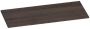 Saniclass Massief eiken Wastafelblad 100x46x2cm zonder kraangat Hout black oak i2912BO - Thumbnail 1