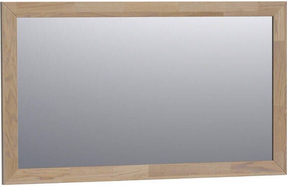 Saniclass natural wood Spiegel 120x70cm zonder verlichting rechthoek grey oak 30080