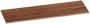 BRAUER natural wood Wastafelblad 140x46x2cm zonder kraangat hout natural walnut TB-WW140NWA - Thumbnail 1