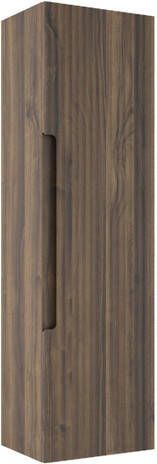 Saniclass Prime Balance Hoge Kast 120x34.5x34.5cm 1 deur noten MDF 88221