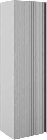 Saniclass Prime Blend Hoge Kast 120x34.5x27.5cm 1 deur mat greige (grijs) MDF ARES_HIGH_CABINET_Greige