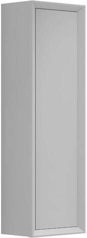 Saniclass Prime Core Hoge Kast 120x34.5x34.5cm 1 deur mat greige (grijs) MDF 70881