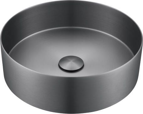 Saniclass ONE Waskom 36x36x11cm RVS Gunmetal SP-WB36A-Gunmetal