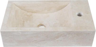 Saniclass Travertine Fontein gemeleerd natuursteen SW1244452