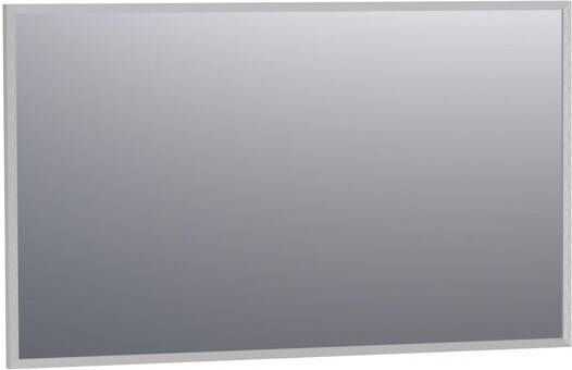 Saniclass Silhouette Spiegel 120x70cm zonder verlichting rechthoek aluminium 3535