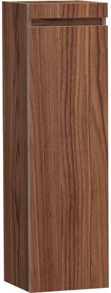 Saniclass Solution Badkamerkast 120x35x35cm 1 greeploze linksdraaiende deur hout Natural walnut HK-WWS120LNWA