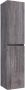 Saniclass Solution Badkamerkast 160x35x35cm 2 greeploze links- rechtsdraaiende deur MFC grey Canyon HK-SL160GC - Thumbnail 1