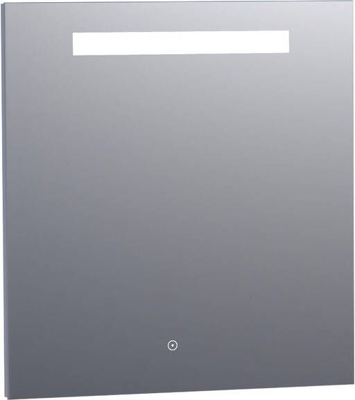 Saniclass Spiegel 75x70cm verlichting aluminium 3887-75s