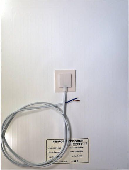 Saniclass Spiegelverwarming 30x38cm SW238255