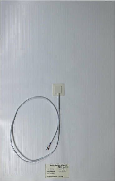 Saniclass Spiegelverwarming 50x75cm MB-SPV5075